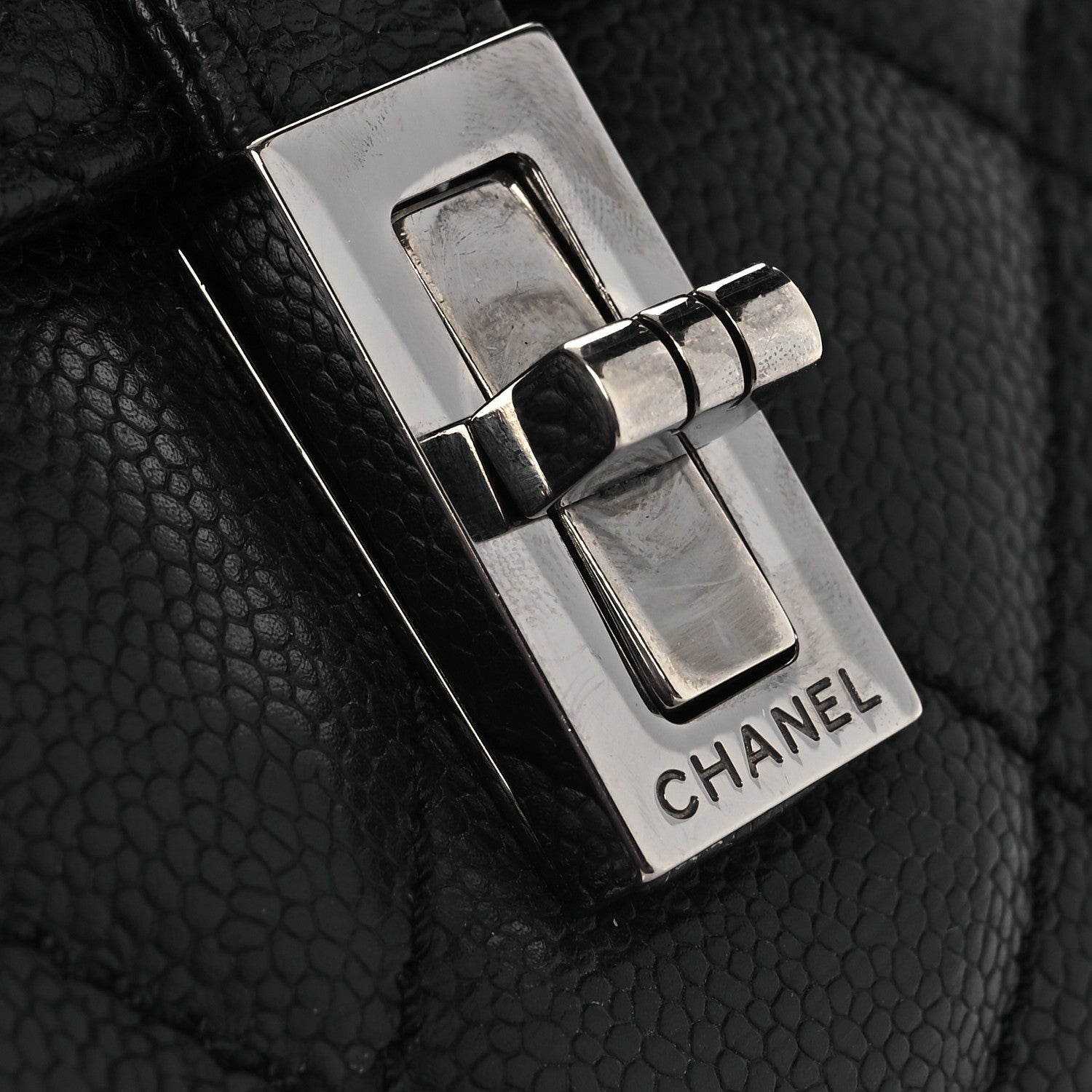 Chanel Caviar Quilted Small Mademoiselle Flap Bag Black 11 of 11
