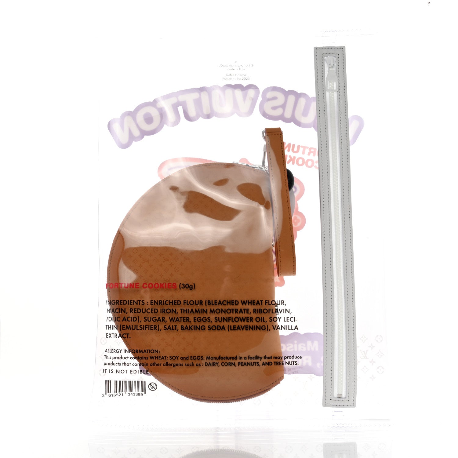 Louis Vuitton Calfskin Monogram Fortune Cookie Pouch Purple 9 of 9