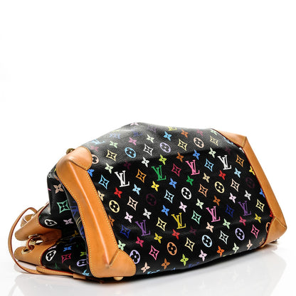 Louis Vuitton Monogram Multicolor Ursula Black 4 of 8