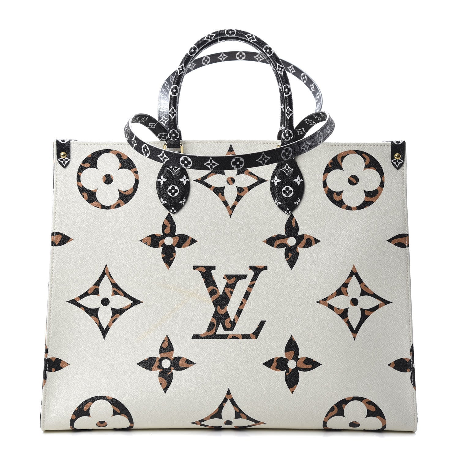 Louis Vuitton Monogram Giant Jungle Onthego GM Ivory 1 of 13