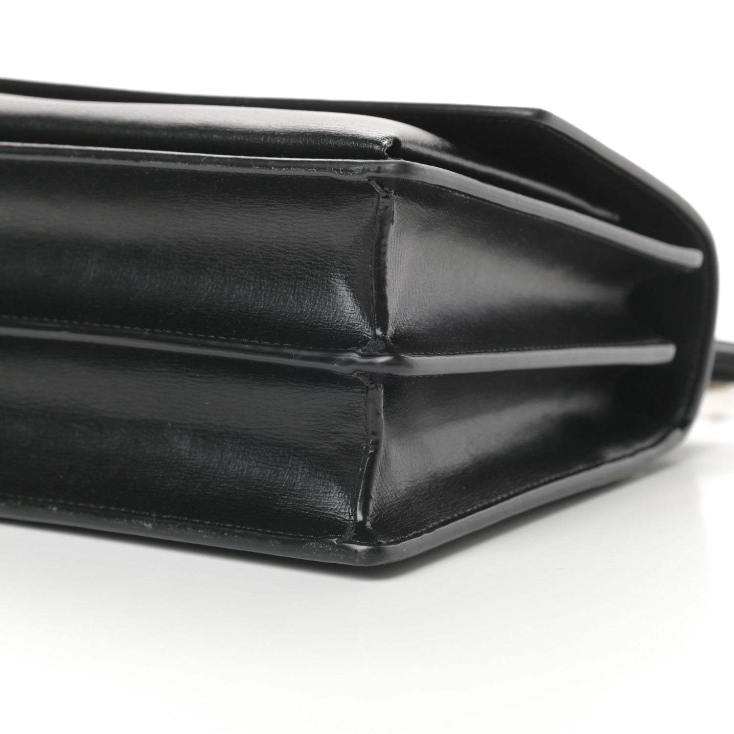 Saint Laurent Calfskin Medium Monogram Sunset Black 10 of 11