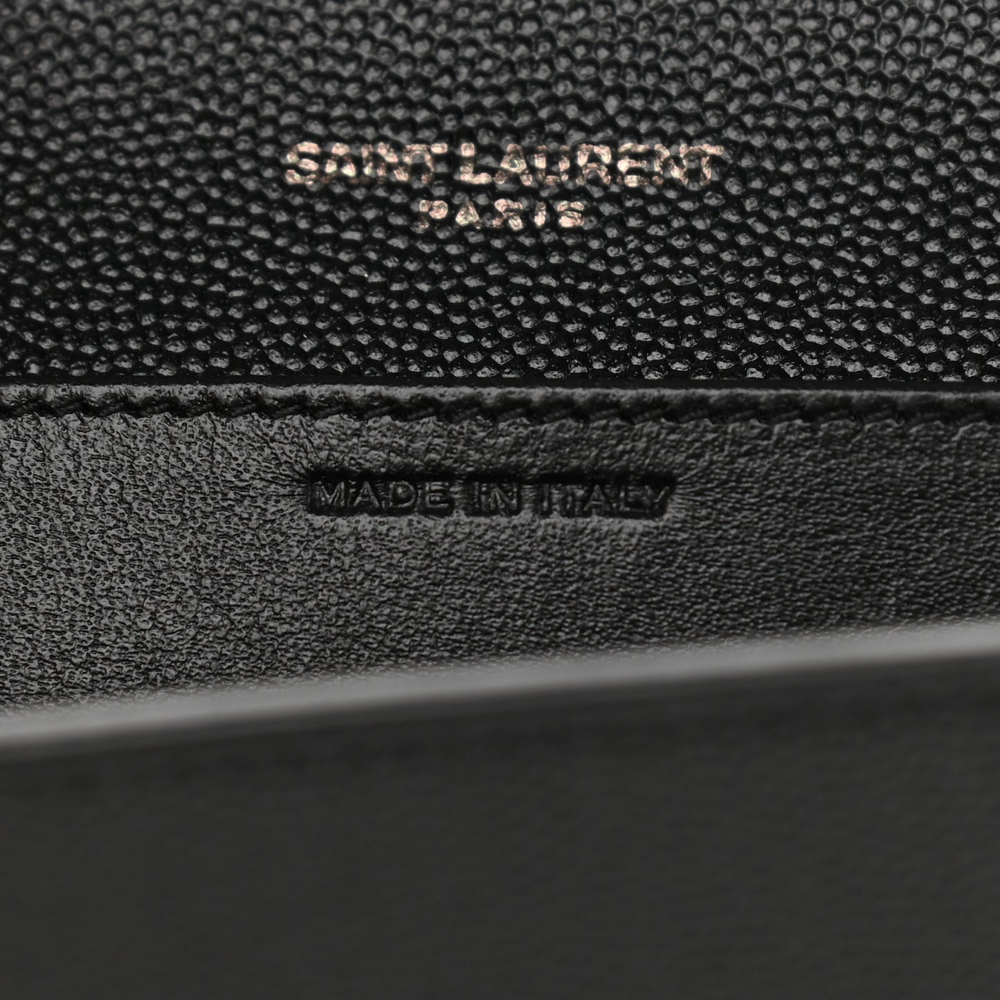 Grain De Poudre Uptown Chain Wallet Black