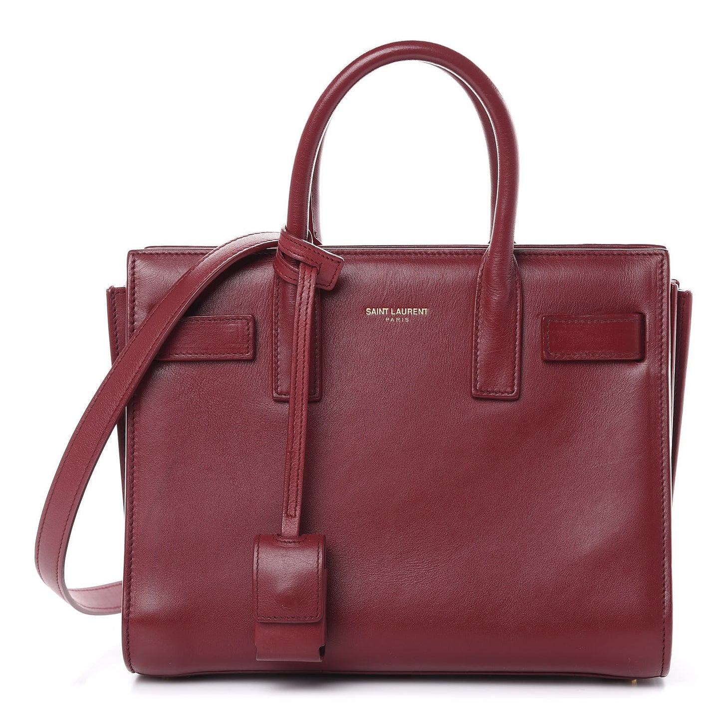 Calfskin Nano Sac De Jour Dark Pallisandre