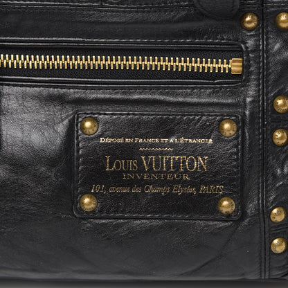 Louis Vuitton Lambskin Riveting Black 14 of 14