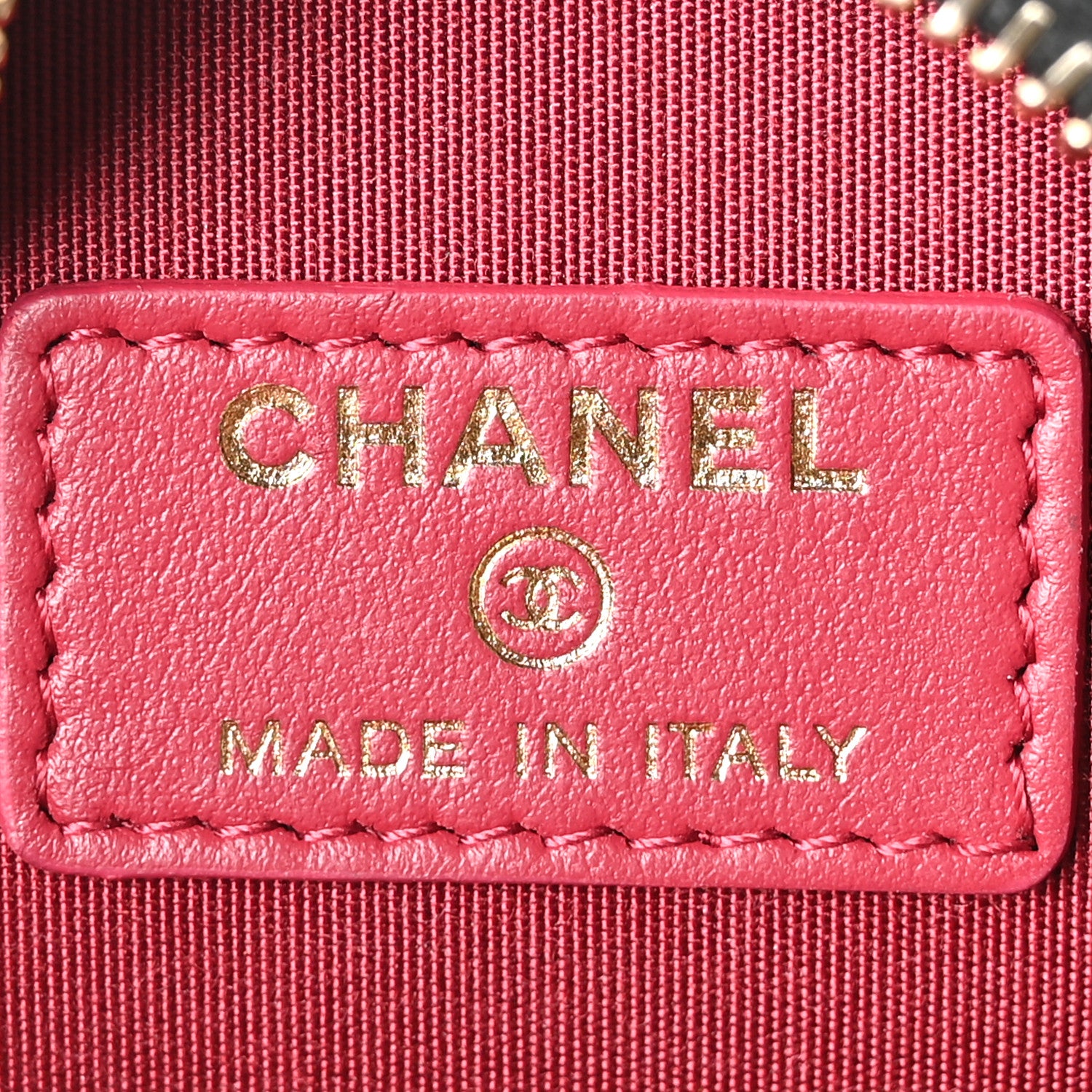 Chanel Shearling Sheepskin Chanel 19 Round Clutch With Chain Black 6 of 10