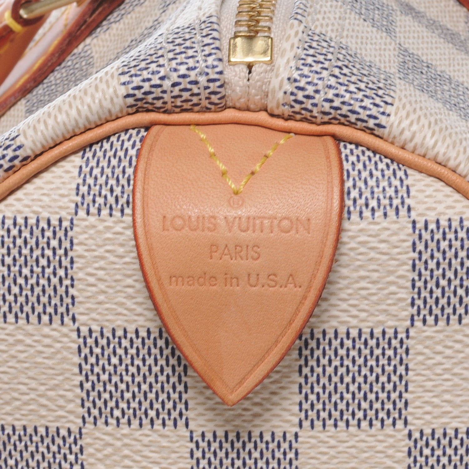 Louis Vuitton Damier Azur Speedy 30 5 of 7