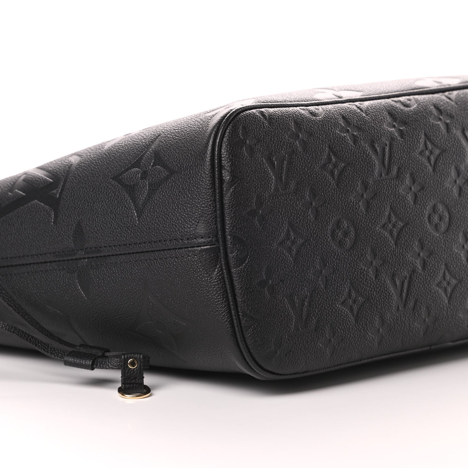 Louis Vuitton Empreinte Monogram Giant Neverfull MM Black 10 of 12
