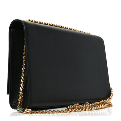 Saint Laurent Smooth Calfskin Medium Classic Monogram Kate Tassel Satchel Black 3 of 10