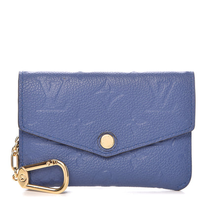 Louis Vuitton Empreinte Key Pouch Denim 1 of 8