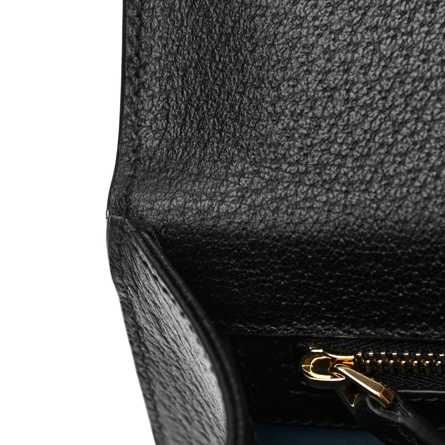 Textured Calfskin Bee Star Print Small Sylvie Shoulder Bag Black