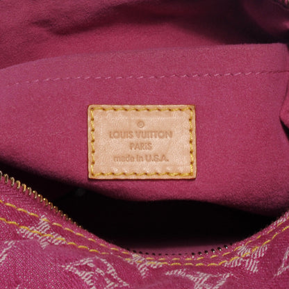 Louis Vuitton Denim Baggy GM Fuchsia 7 of 8