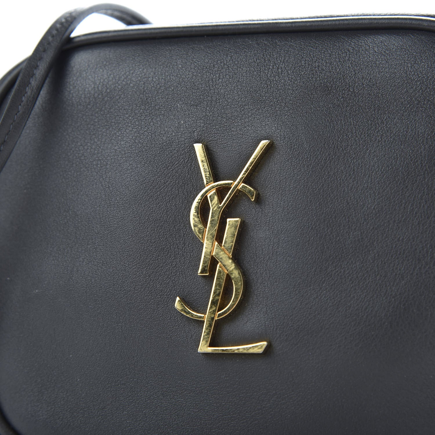 Saint Laurent Nappa Monogram Blogger Bag Coal 9 of 10