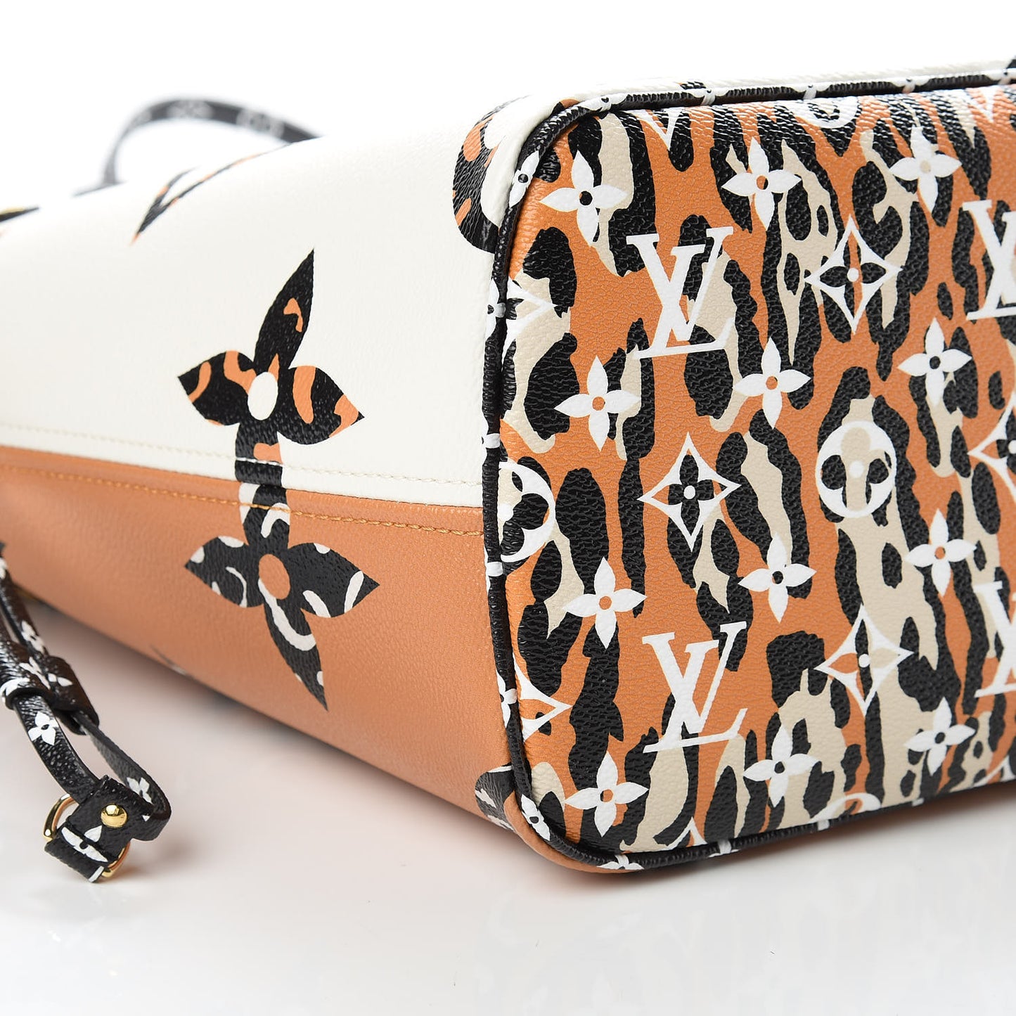 Monogram Giant Jungle Neverfull MM Ivory
