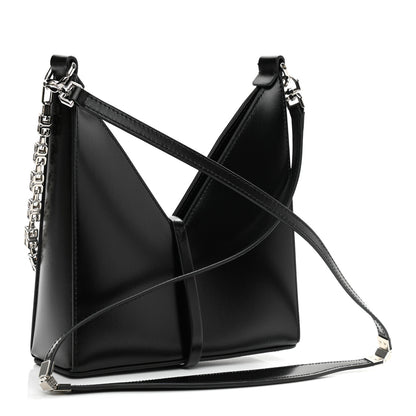 Givenchy Box Calfskin Mini Cut Out Shoulder Bag Black 3 of 10
