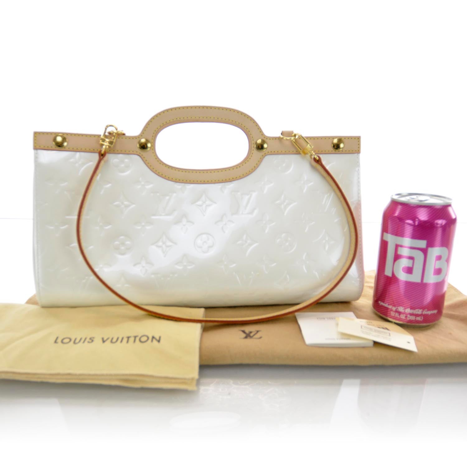 Louis Vuitton Vernis Roxbury Drive Perle 3 of 7