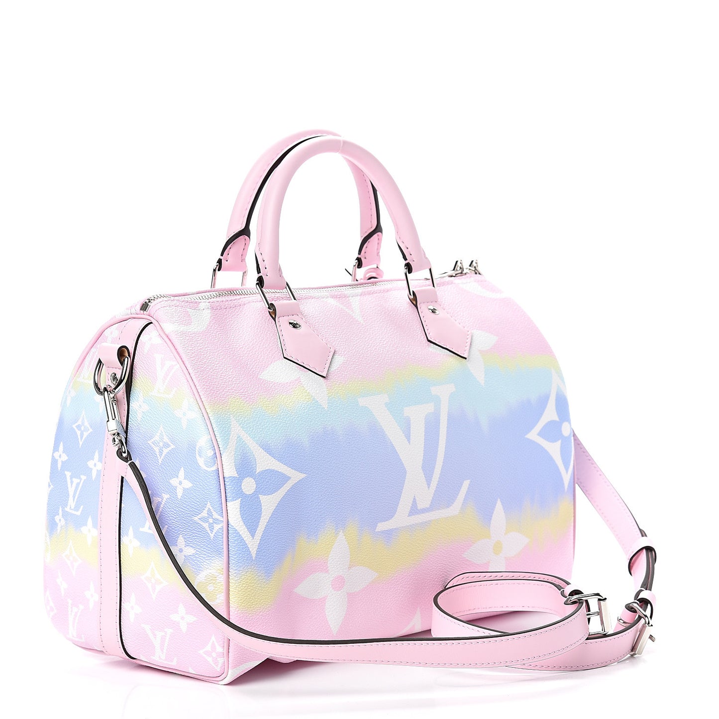 Monogram Escale Speedy Bandouliere 30 Pastel