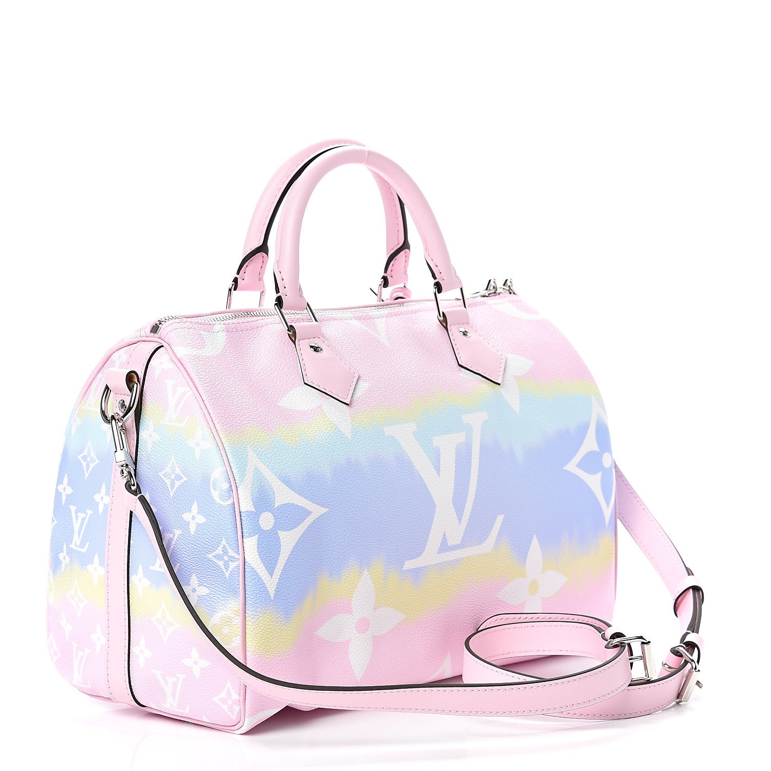 Louis Vuitton Monogram Escale Speedy Bandouliere 30 Pastel 2 of 9