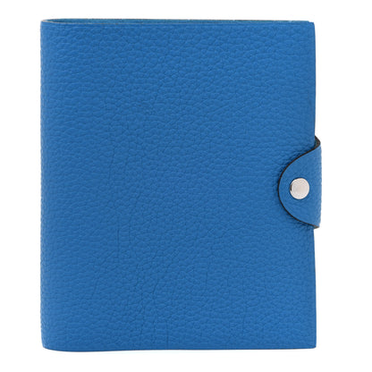 Hermes Togo Ulysse PM Notebook Cover Bleu Zanzibar 1 of 11