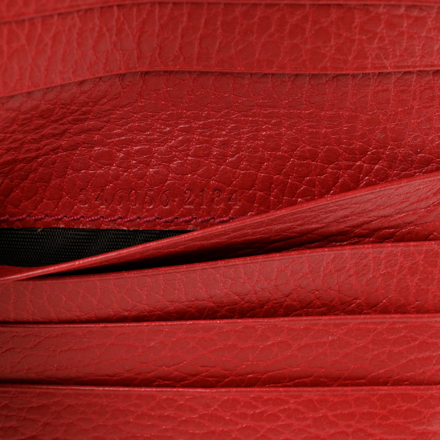 Monogram Dollar Calfskin Zip Around French Flap Wallet Beige Ebony Rosso