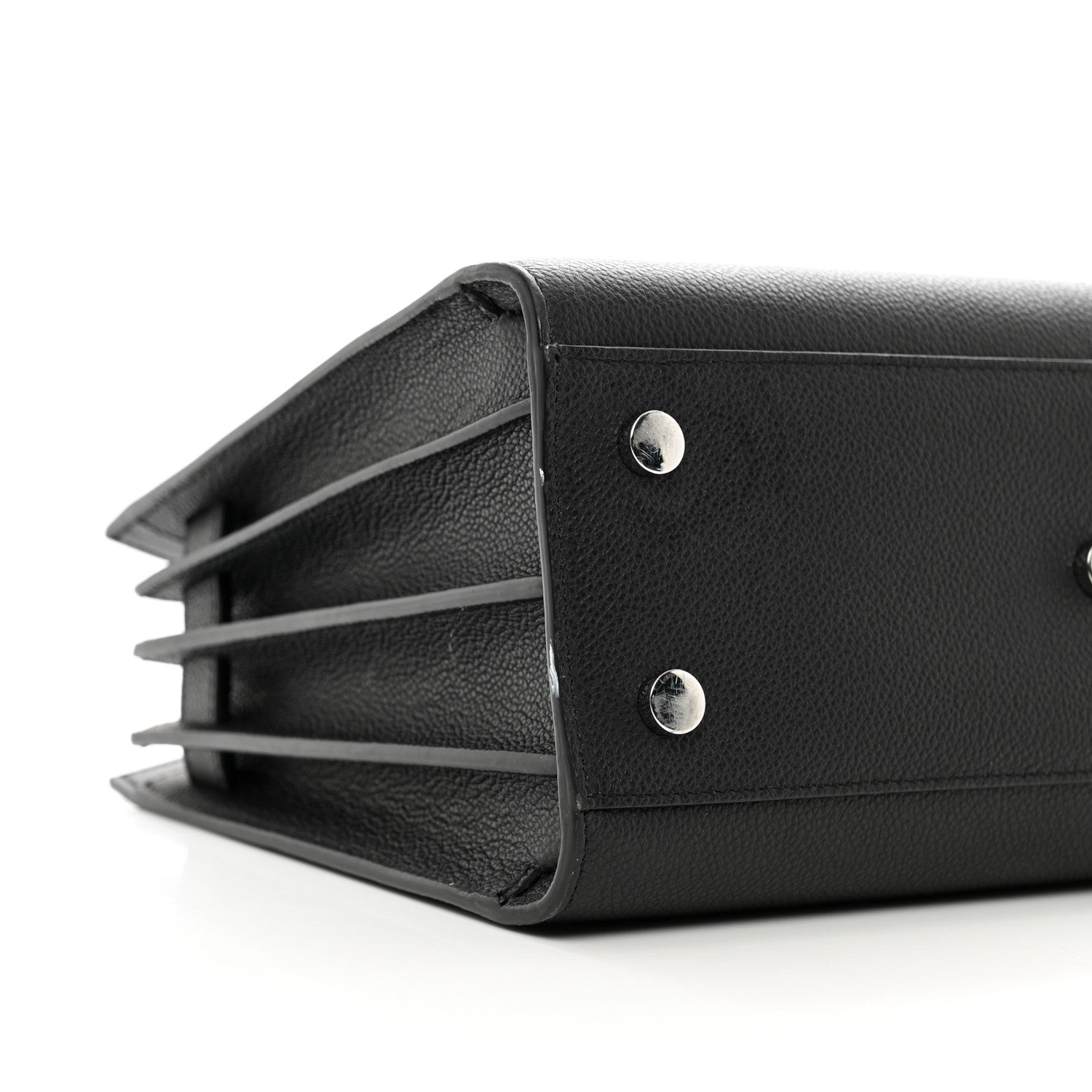 Saint Laurent Grained Calfskin Baby Sac De Jour Black 8 of 9