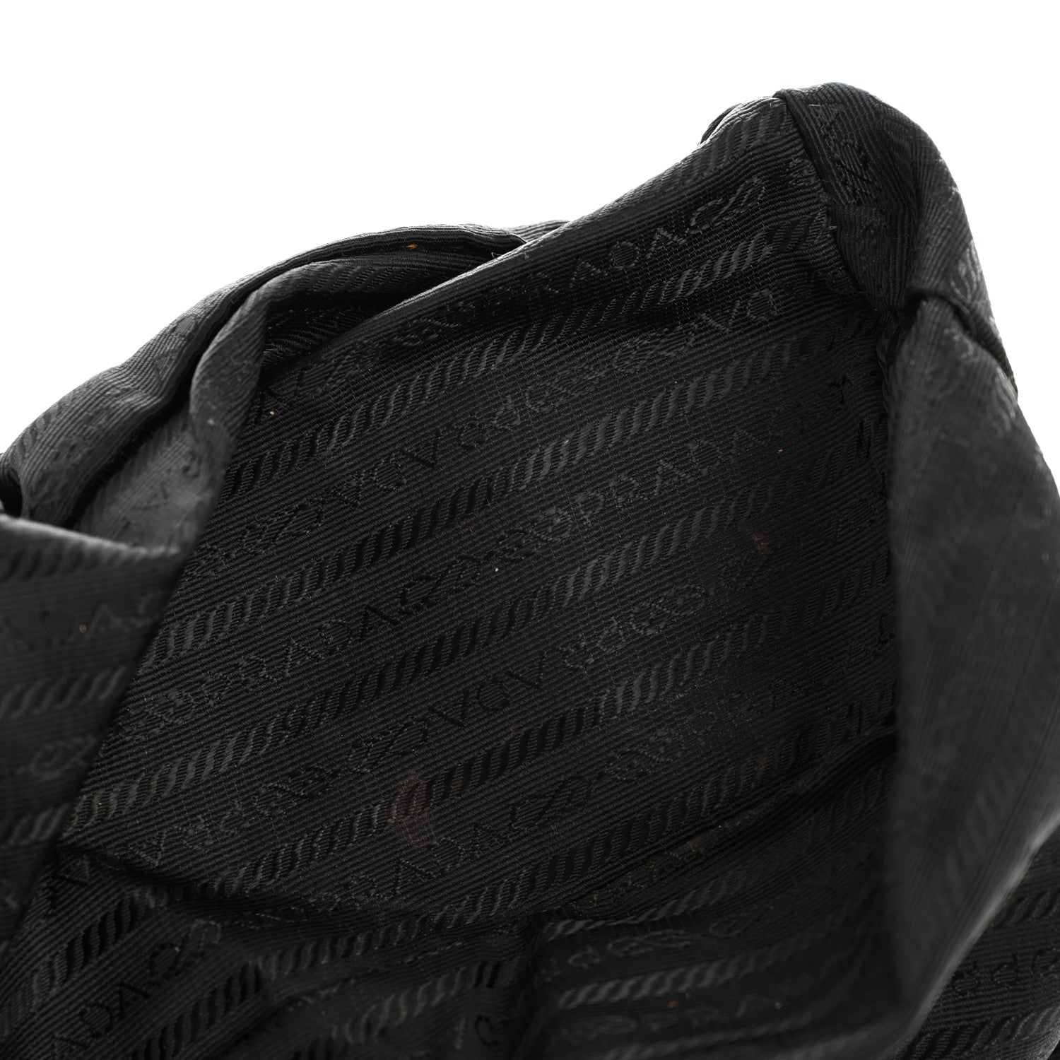Prada Tessuto Nylon Vela Chain Backpack Black 11 of 15
