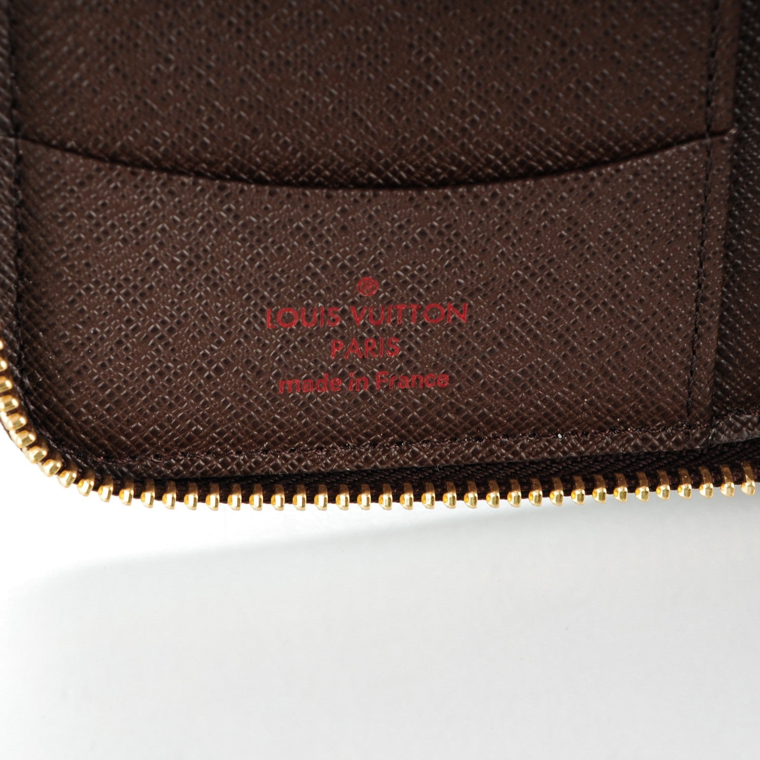 Louis Vuitton Damier Ebene Zippy Compact Wallet 6 of 7