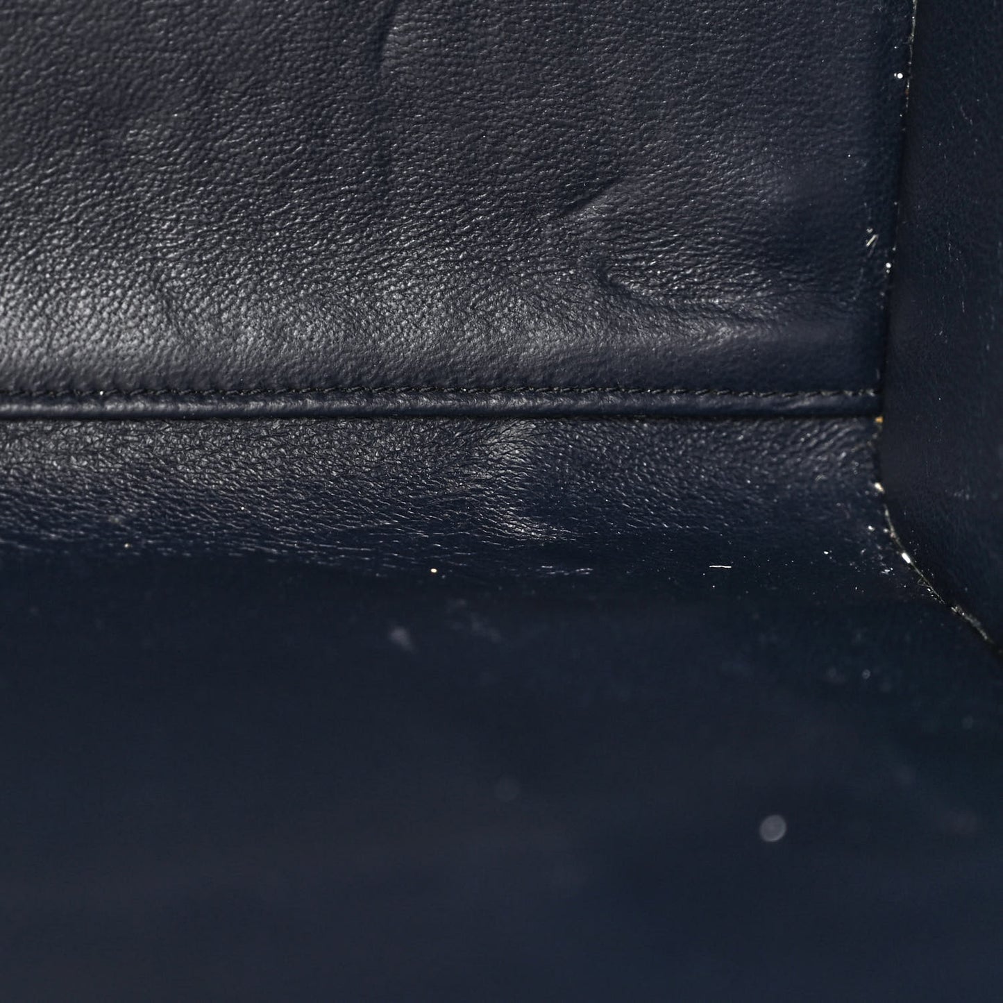 Crocodile Embossed Nubuck Medium Phantom Luggage Navy Blue