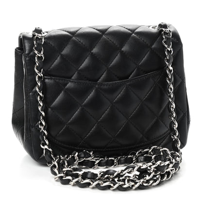 Chanel Lambskin Quilted Mini Square Flap Black 3 of 9