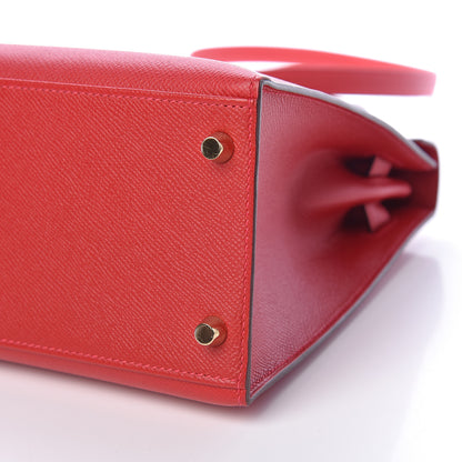 Hermes Epsom Kelly Sellier 28 Rouge Casaque 8 of 40