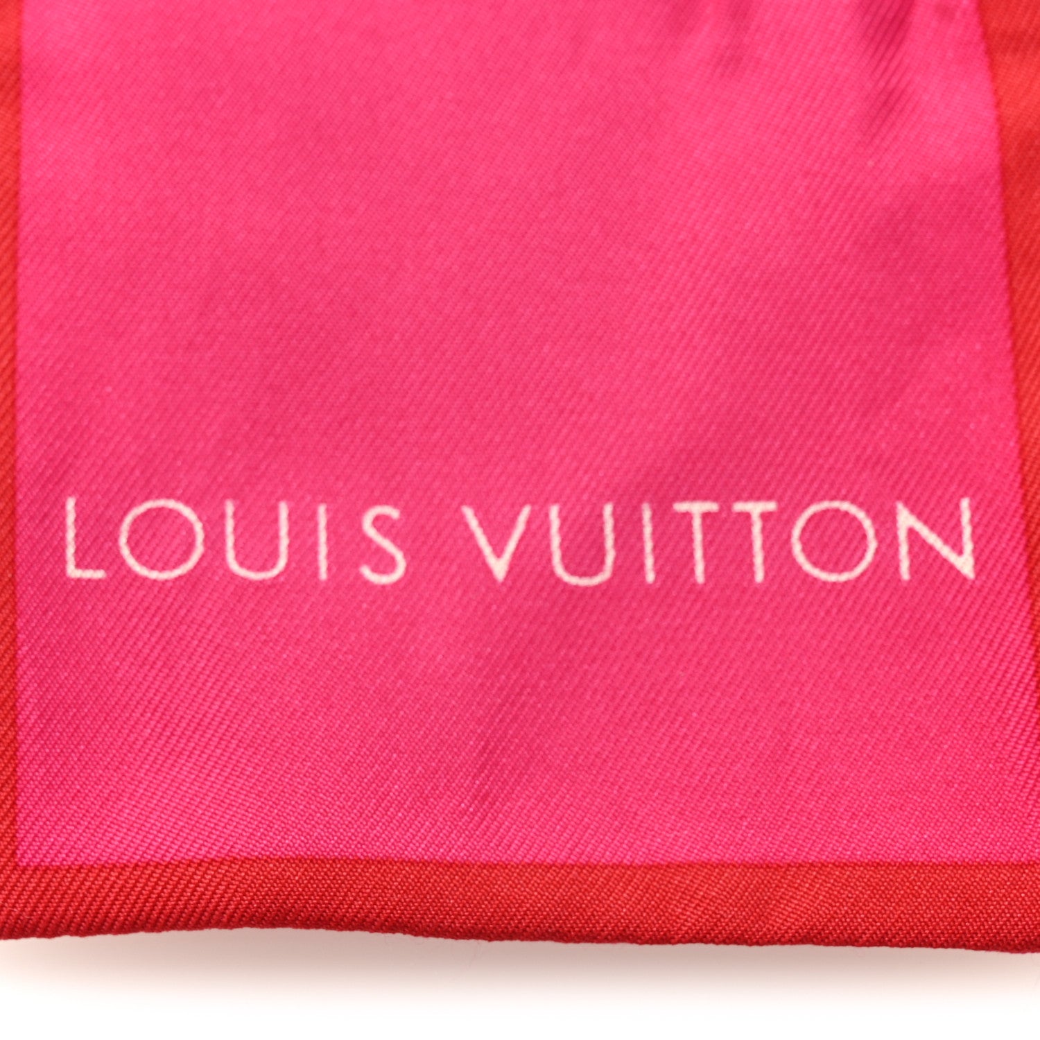 Louis Vuitton Silk Monogram Trunks Bandeau Fuchsia 3 of 3