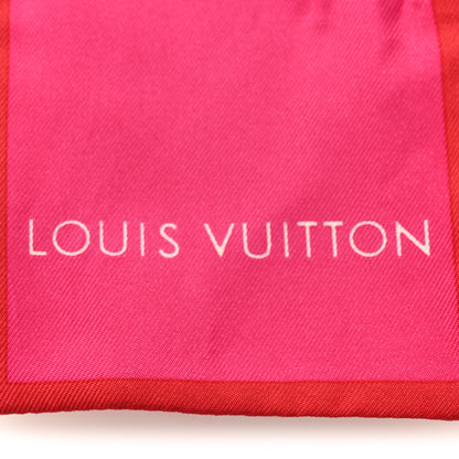 Louis Vuitton Silk Monogram Trunks Bandeau Fuchsia 3 of 3