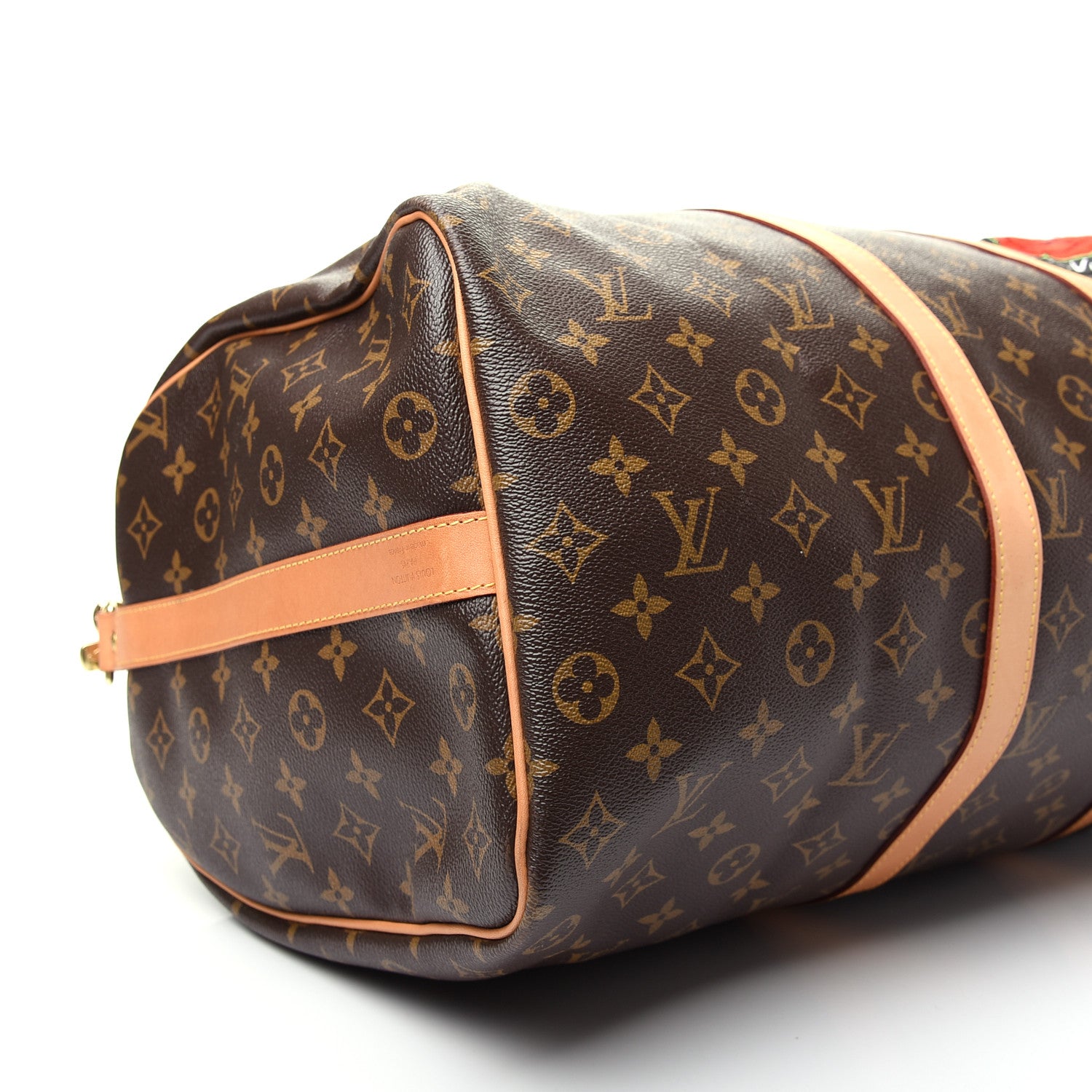 Louis Vuitton Monogram Patches Keepall Bandouliere 50 7 of 9