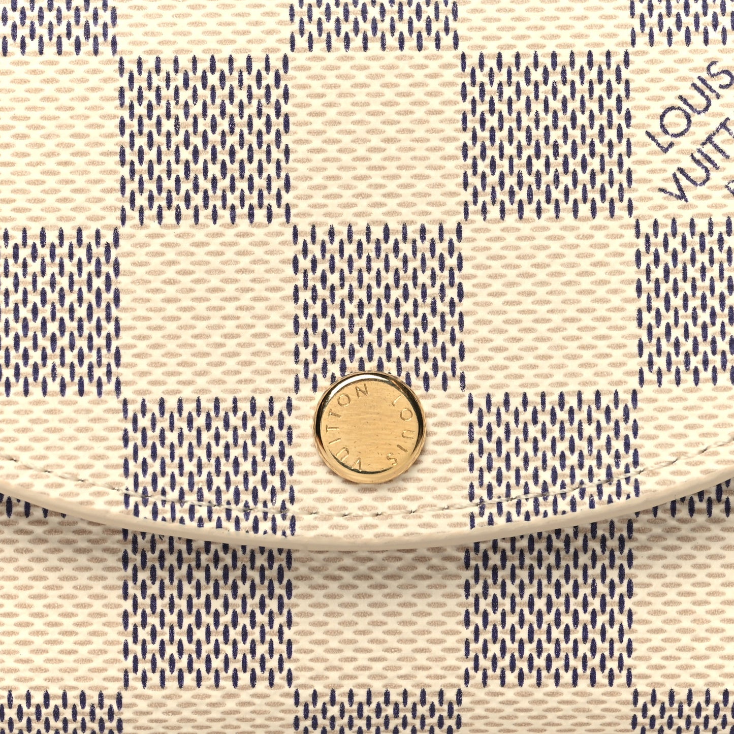 Damier Azur Rosalie Coin Purse Rose Ballerine