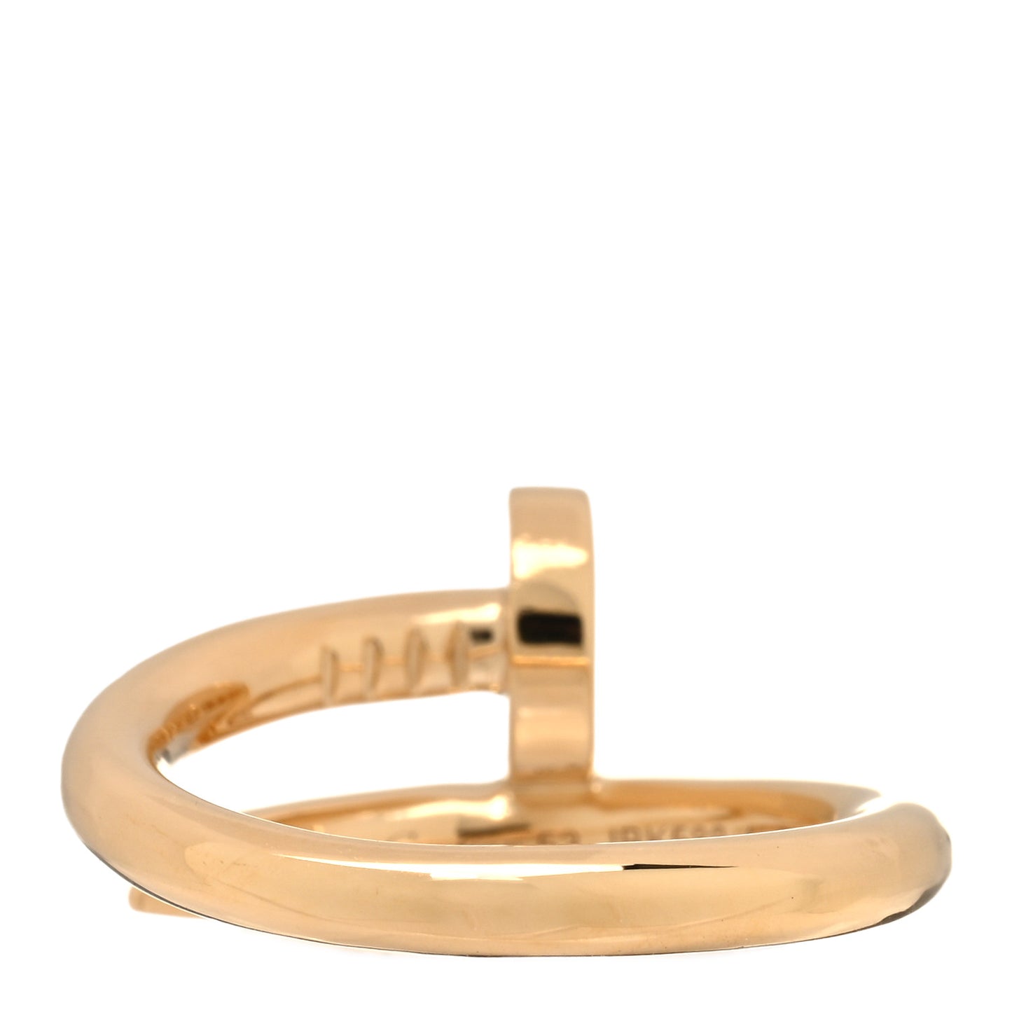 18K Yellow Gold Juste Un Clou Ring 53 6.5