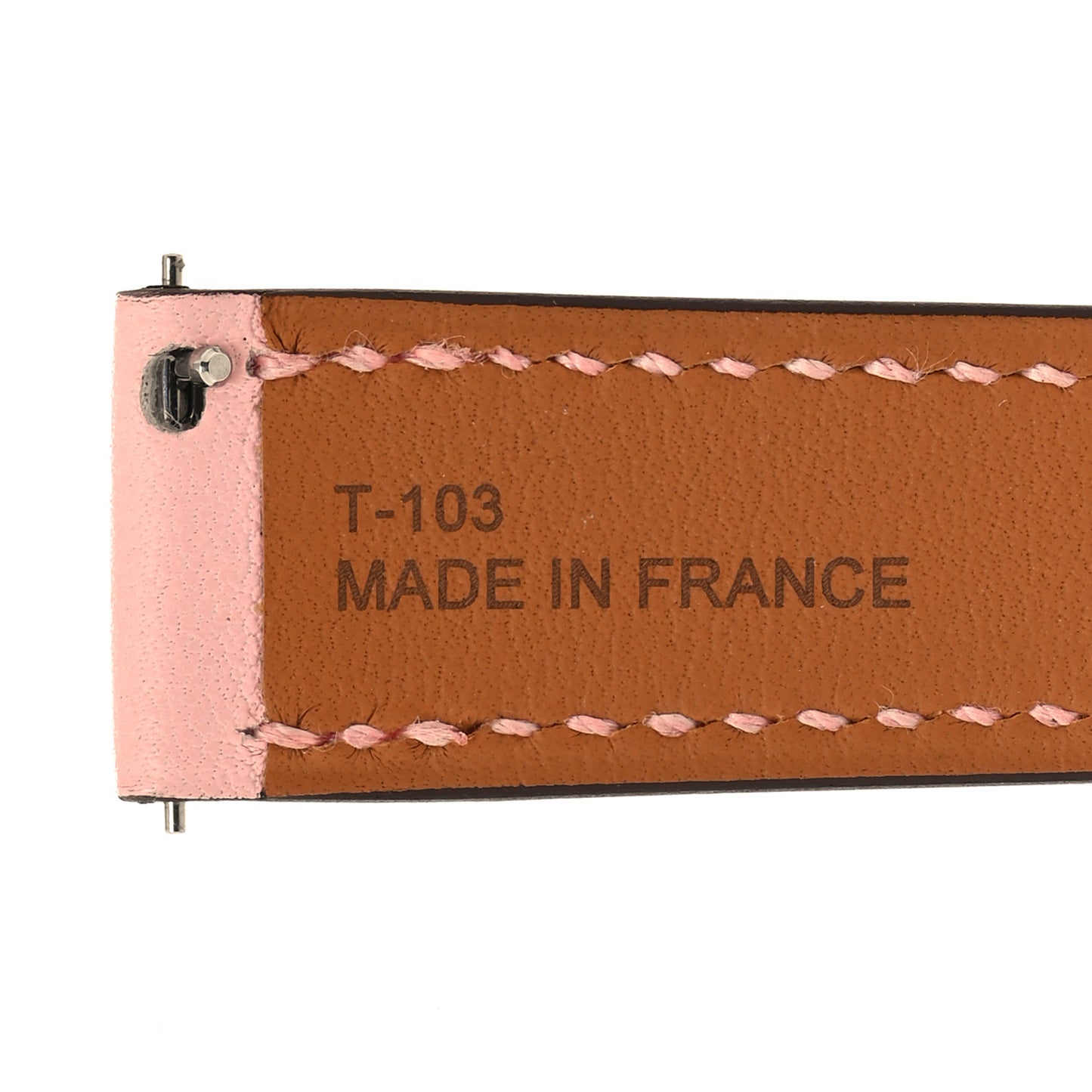 Swift Heure H Hour Watch Strap Rose Sakura
