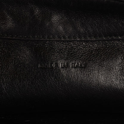 Chanel Lambskin Contrast Stitch Medium Single Flap Black 8 of 9