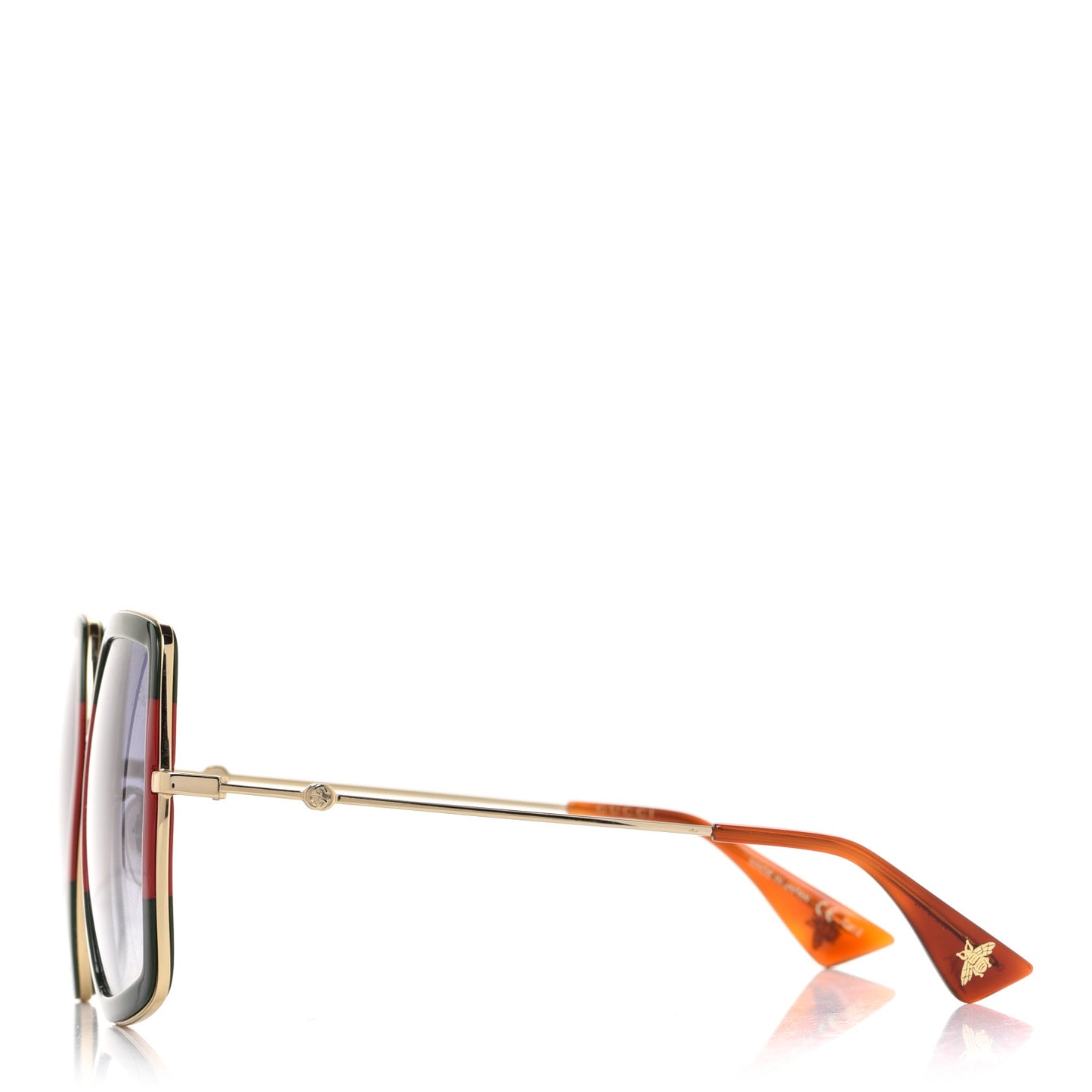 Square Frame Web GG0106S Sunglasses Tortoise