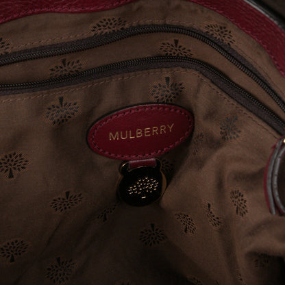 Mulberry Polished Buffalo Medium Alexa Tassel Satchel Conker 6 of 10