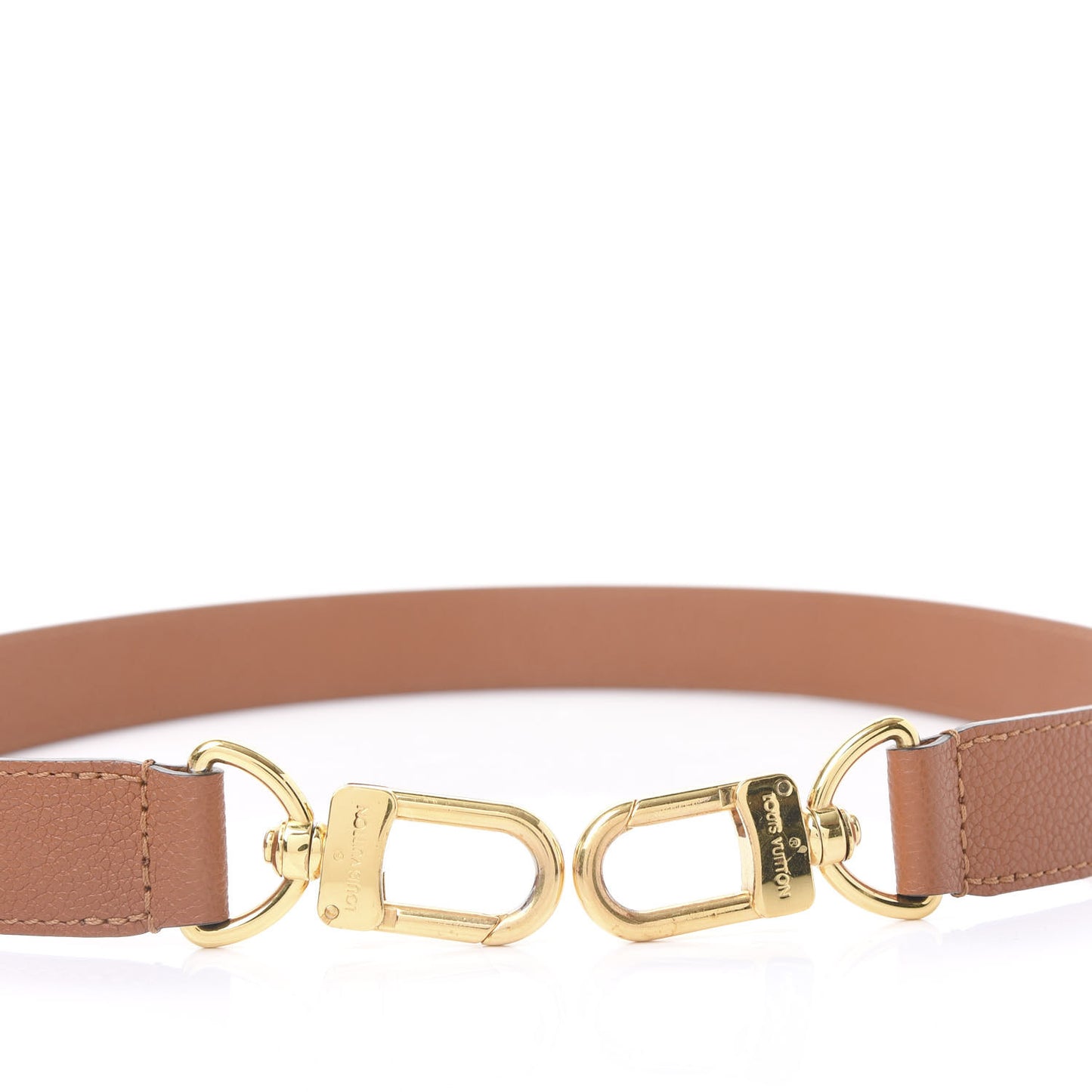 Calfskin Manhattan Shoulder Strap Caramel