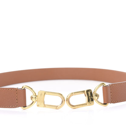 Louis Vuitton Calfskin Manhattan Shoulder Strap Caramel 3 of 4
