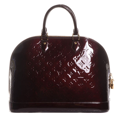 Louis Vuitton Vernis Alma GM Amarante 1 of 6