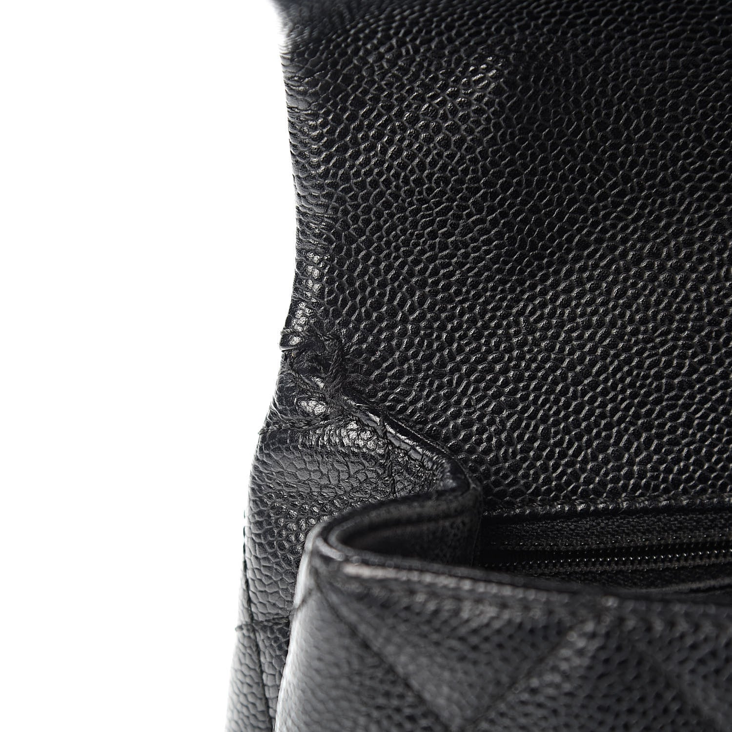 Chanel Caviar Quilted Medium Kelly Flap Bag Black 11 of 16