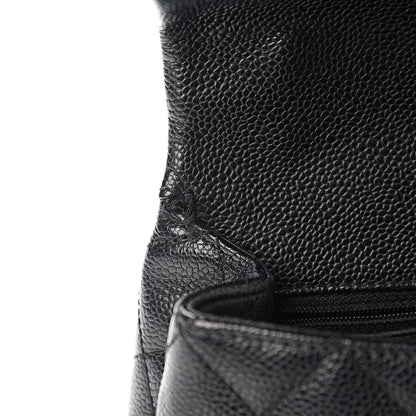 Chanel Caviar Quilted Medium Kelly Flap Bag Black 11 of 16