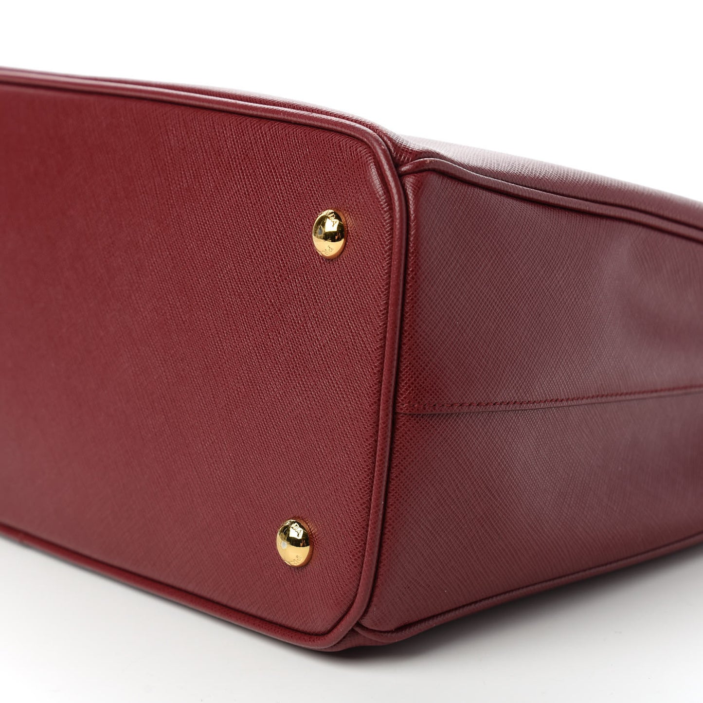 Saffiano Lux Medium Tote Cherry