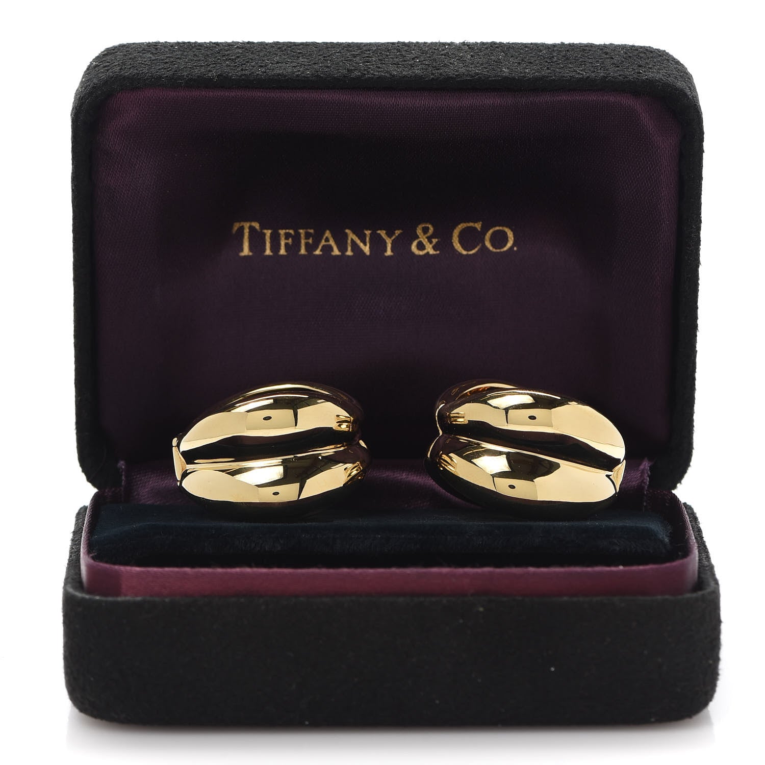 Tiffany 18K Yellow Gold Daniella Huggie Clip-On Earrings 4 of 4