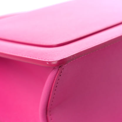 Off-White Calfskin Jitney Bag Fuchsia 10 of 19