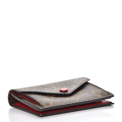 Louis Vuitton Monogram Compact Marie Wallet Rouge 4 of 9
