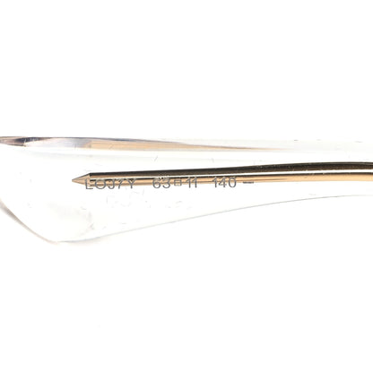 Christian Dior Reflected Prism Mirrored Sunglasses Black Gold 8 of 9