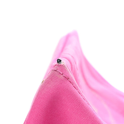 Prada Canapa Small Logo Shopping Tote Fuxia 17 of 20