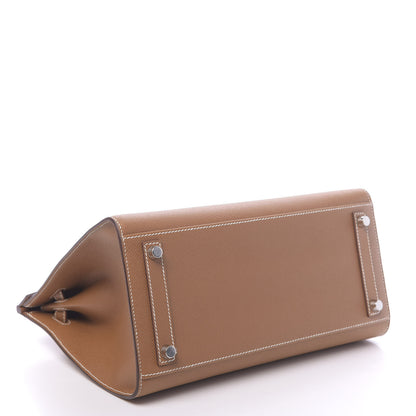 Hermes Madame Calfskin Birkin Sellier 30 Gold 4 of 11